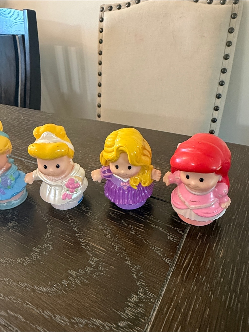 Little People Kids Toys Set of 7 Princess Prince Wedding Figurines - Picture 5 of 10
